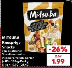 Kaufland Mi.tsu.ba Knusprige Snacks Angebot