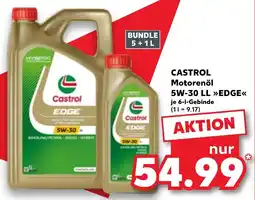Kaufland Castrol Motorenöl 5W-30 LL »EDGE« Angebot