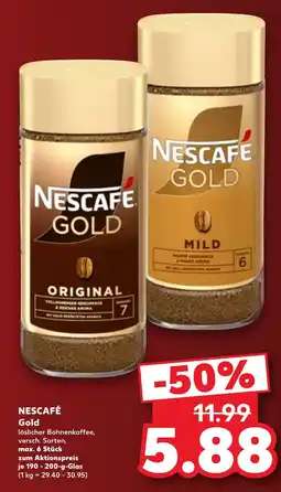 Kaufland NESCAFE Gold Angebot