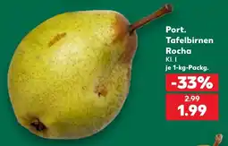 Kaufland Port. Tafelbirnen Rocha Angebot