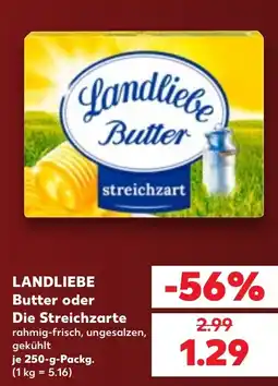 Kaufland Ländliebe Butter Angebot