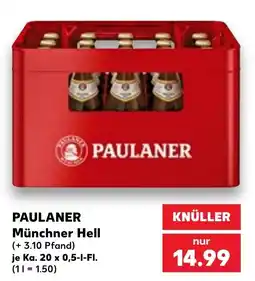 Kaufland PAULANER Münchner Hell Angebot