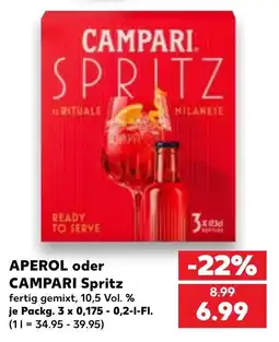 Kaufland CAMPARI Spritz Angebot
