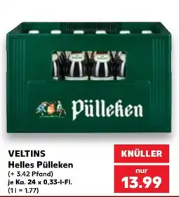 Kaufland VELTINS Helles Pülleken Angebot