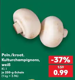 Kaufland Poln./kroat. Kulturchampignons, weiß Angebot