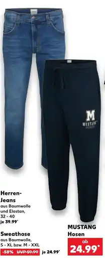 Kaufland MUSTANG Hosen Angebot