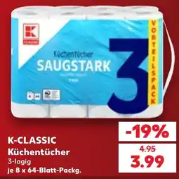Kaufland K-CLASSIC Küchentücher Angebot