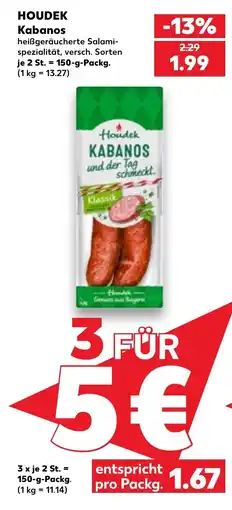 Kaufland HOUEDEK Kabanos Angebot