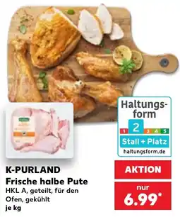 Kaufland K-PURLAND Frische halbe Pute Angebot