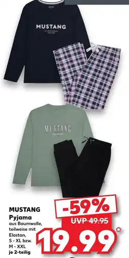 Kaufland MUSTANG Pyjama Angebot