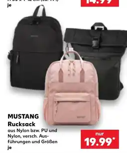Kaufland MUSTANG Rucksack Angebot