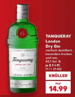 Kaufland TANQUERAY London Dry Gin Angebot