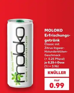 Kaufland MOLOKO Erfrischungsgetränk Classic Angebot