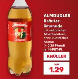 Kaufland ALMDUDLER Kräuter-limonade Angebot