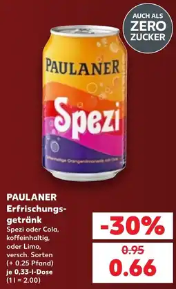 Kaufland PAULANER Spezi Angebot