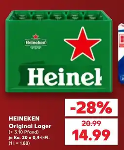 Kaufland HEINEKEN Original Lager Angebot