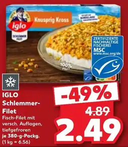 Kaufland IGLO Schlemmer-Filet Angebot