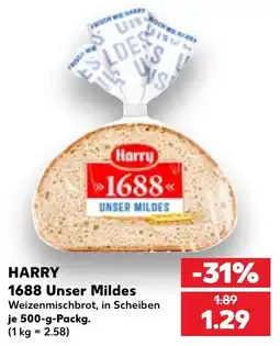 Kaufland HARRY 1688 Unser Mildes Angebot