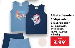 Kaufland 2 Unterhemden, 3 Slips oder 2 Retroboxer Angebot