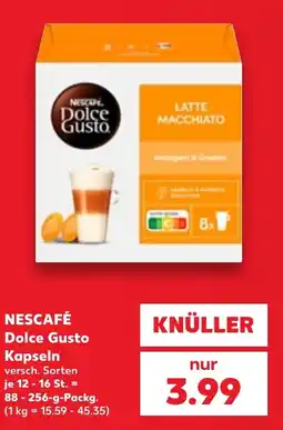 Kaufland NESCAFÉ Dolce Gusto Kapseln Angebot