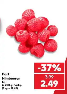 Kaufland Port. Himbeeren Angebot