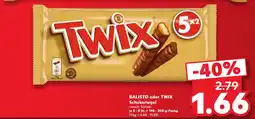 Kaufland BALISTO oder TWIX Schokoriegel Angebot