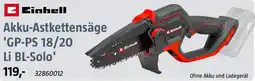 Bauhaus Einhell Akku-Astkettensäge 'GP-PS 18/20 Li BL-Solo' Angebot