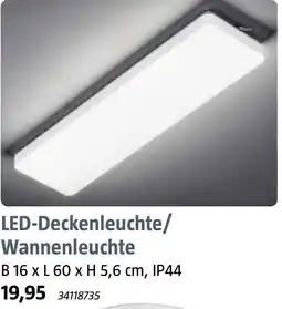Bauhaus LED-Deckenleuchte/ Wannenleuchte Angebot