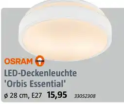 Bauhaus OSRAM LED-Deckenleuchte 'Orbis Essential' Angebot
