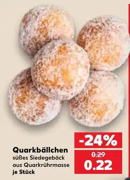 Kaufland Quarkbällchen Angebot
