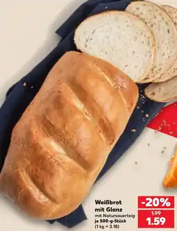 Kaufland Weißbrot mit Glanz Angebot