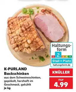 Kaufland K-PURLAND Backschinken Angebot