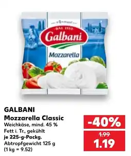 Kaufland GALBANI Mozzarella Classic Angebot