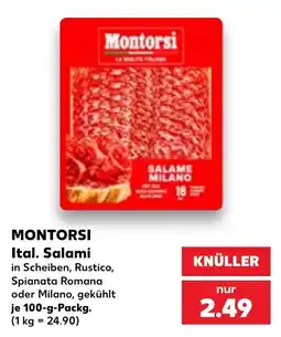 Kaufland Montorsi Ital. Salami Angebot