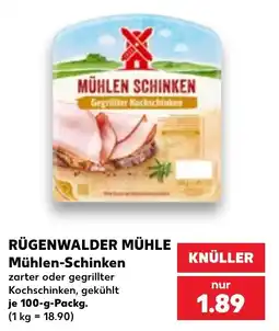 Kaufland RÜGENWALDER MÜHLE Mühlen-Schinken Angebot
