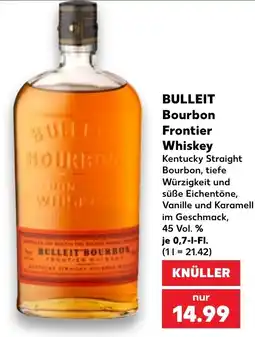 Kaufland Bulleit Bourbon Frontier Whiskey Angebot