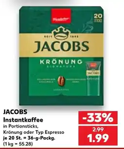 Kaufland Jacobs Instantkaffee Angebot
