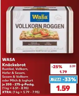 Kaufland WASA Knäckebrot Angebot