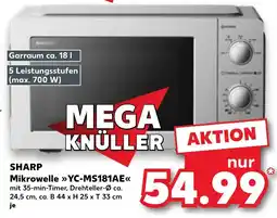 Kaufland SHARP Mikrowelle »YC-MS181AE« Angebot