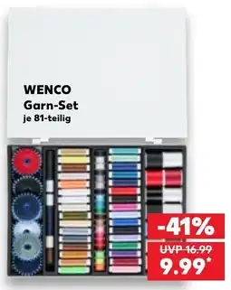 Kaufland WENCO Garn-Set Angebot