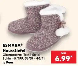 Kaufland ESMARA Hausstiefel Angebot