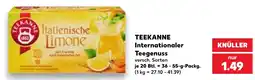 Kaufland TEEKANNE Italienische Limone Angebot