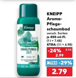 Kaufland Kneipp Aroma-Pflegeschaumbad Angebot
