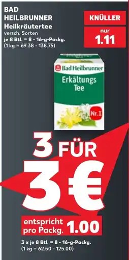 Kaufland Bad Heilbrunner Erkältungs Tee Angebot