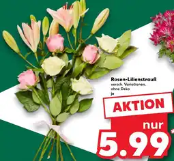 Kaufland Rosen-Lilienstrauß Angebot