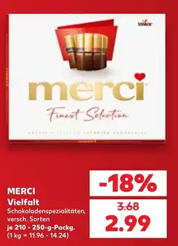 Kaufland MERCi Vielfalt Angebot
