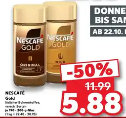 Kaufland NESCAFÉ Gold Angebot