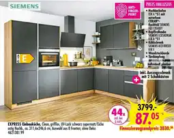 Möbel Boss SIEMENS EXPRESS Einbauküche Angebot