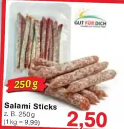 Jawoll GUT FÜR DICH Salami Sticks Angebot