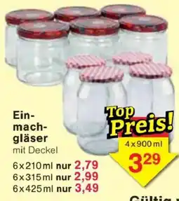 Jawoll Einmachgläser mit Deckel Angebot
